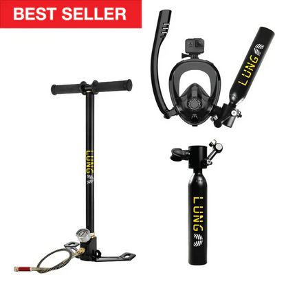 Lung T-500 + Hand Pump + Sub-Mask