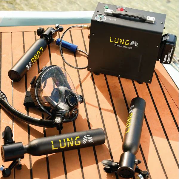 Lung T-500 + Hand Pump + Turbocharger + Sub-Mask